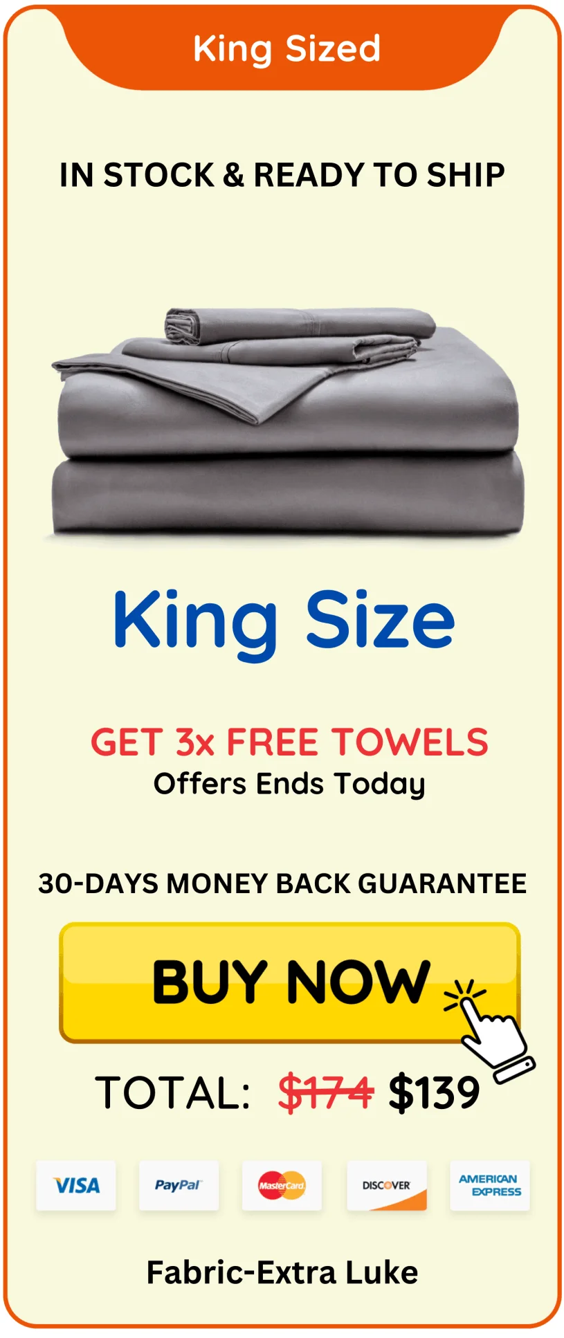 King Size Miracle Sheets